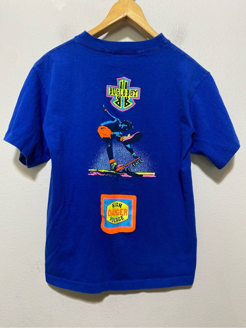 Vintage Bugle Boy Single Stitch Graphic T Shirt Youth XL/Men’s Small